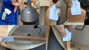 "Not Quite Perfect" DUKE10-V3 Banjolele | Blemished Black Case [206045-17]