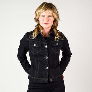 Womens Denim Jacket - Black