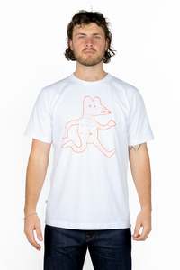 Big Mouse: BIG MOUSE Tee shirt White