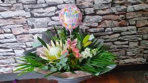 Baby booties: Baby girl bouquet