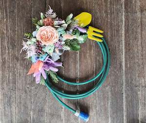 Mothers day garden wreath