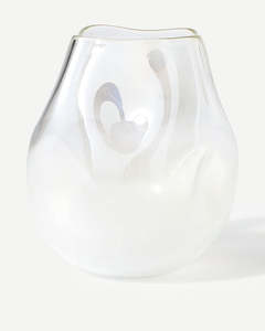 Vase Collision White
