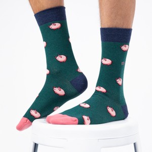 Socks: Animal Pattern Socks - Pig