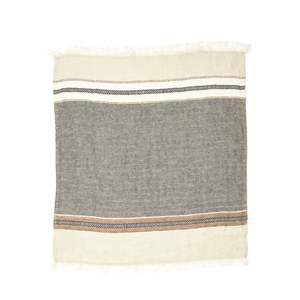 Beeswax Stripe Linen Throw/Towel