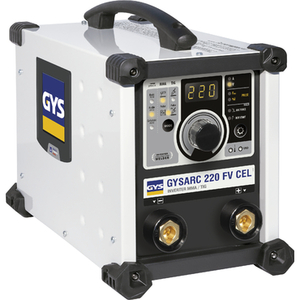 MMA/Arc Welders: GYSARC 220 FV CEL - MMA Inverter 10 to 220A Duroweld