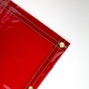 Welding Accessories: Heavy Duty RED Welding Curtain 1.8m x1.8m Duroweld