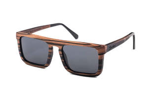 Male Sunglasses: Leonardo- Polarised Grey lens