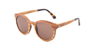 Female Sunglasses: Viola - CR39 Brown lens - "Cloudy Bay"