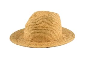 Female Headwear: Lucentino - Natural Raffia Straw