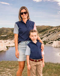 Frontpage: Daisy Ruffle Collar Polo S/S Shirt - Women's