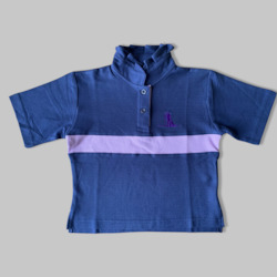 Frontpage: Scarlett Ruffle Collar Polo S/S Shirt