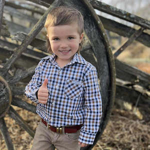 Boys: Walter Check Shirt