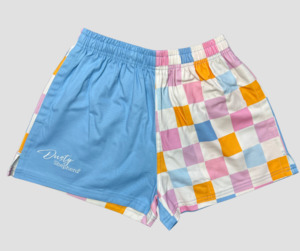 Work Shorts - Pastel Checker