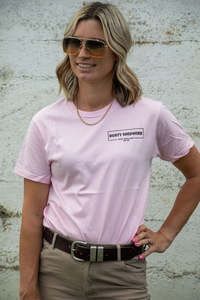 Stencil T-Shirt - Pink