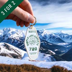 Accessories: Simple Life Chalets Motel Keychain