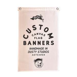 Custom: Custom Printed Canvas Flag | Banner | Wall Decor | Wall Hanging