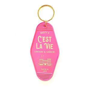 C’est La Vie Motel Keychain
