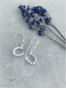 Products: Twigg Jewellery Horse Shoe Drop Earrings