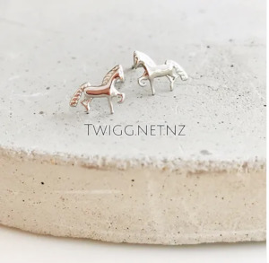 Products: Twigg Jewellery Sterling Pony Stud Earrings