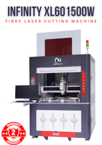 Infinity Laser XL60-1500W Fibre Laser Cutting Machine1500W, 600x600mm Work Area