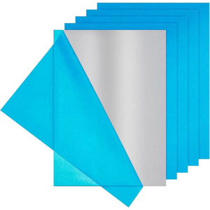 Laser Materials: Aluminum Sheets A4 Size, Silver 5Pcs