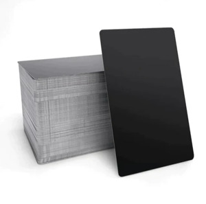 Laser Materials: xTool Matte Aluminum Metal Business Cards (300pcs)