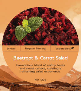 Prepared Meals & Entrées: Real Meals DINNER | Beetroot & Carrot Salad