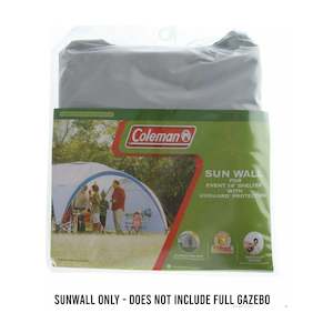Shelters Gazebos: Coleman Event 14 Deluxe Shade Sunwall
