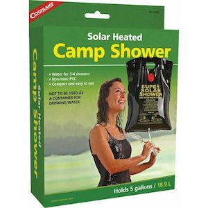 Coghlans Solar Heated Camp Shower
