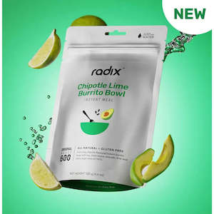 Radix Original 600 Plant-Based Chipotle Lime Burrito Bowl