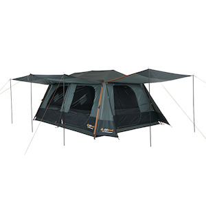 Dome Tents: OZTrail Fast Frame Headland 10P Dome Tent with Lighting