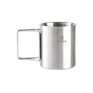 Cooking: Domex Double-Walled Stainless Steel Mug (210ml)
