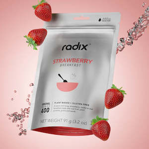 Dehydrated Meals: Radix Original 400 Strawberry
