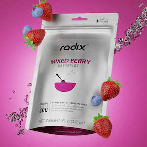Dehydrated Meals: Radix Original 400 Mixed Berry