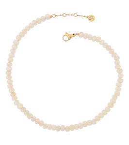 Sale: Summer Beads Anklet White Gold