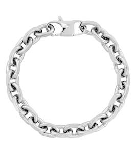 Jewellery For Him: Steve Men's Bracelet Steel / Small