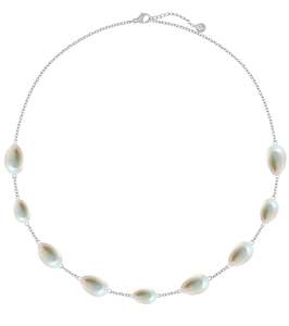 Pearls: Angeleno Necklace Steel