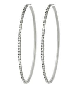 Summer Collection: Glow Creoles Mini XL Steel