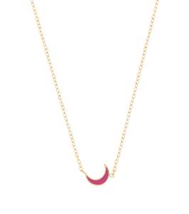 Summer Collection: SKY NECKLACE KIDS FUCHSIA GOLD