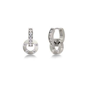 Ida Orbit Earrings Steel