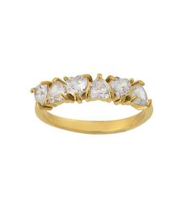 Let Curiosity Lead: SWEETHEART RING MULTI GOLD
