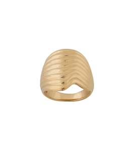 Ripples Ring Gold