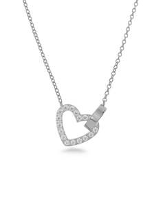 Enlivened 2023: Eternal Heart Necklace Steel