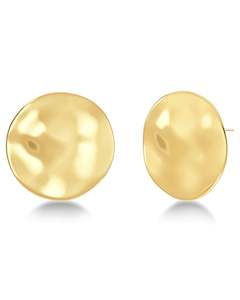 Edblad 2024 Spring Jewellery Collection: Flowy Studs Maxi Gold