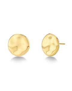Edblad 2024 Spring Jewellery Collection: Flowy Studs Gold