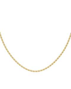Edblad 2024 Spring Jewellery Collection: Swirl Chain 45 cm Gold