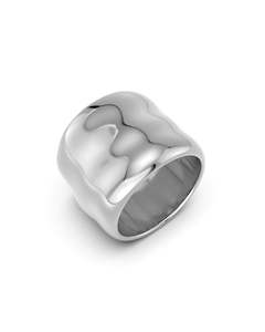 Edblad 2024 Spring Jewellery Collection: Flowy Ring Steel