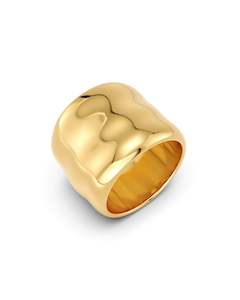 Edblad 2024 Spring Jewellery Collection: Flowy Ring Gold
