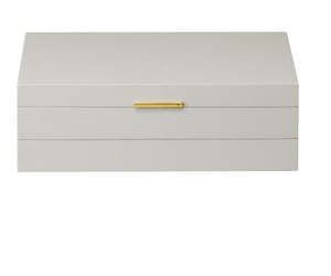 Jewellery Boxes: Jewellery Box Large Light Clay Gold