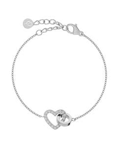 Bracelets: Eternal Heart Bracelet Steel